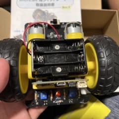 ０*２様 micro:bit用ロボットカー 本体ライントレーサーのサムネイル