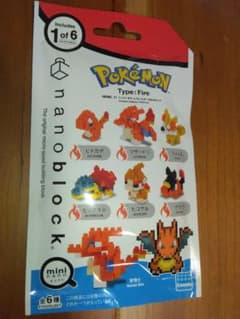 nanoblock ミニナノ ポケットモンスター ほのおタイプのサムネイル
