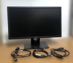 値下】DELL モニタ 23 インチ本体 display VGA電源ケーブル付 - メルカリ
