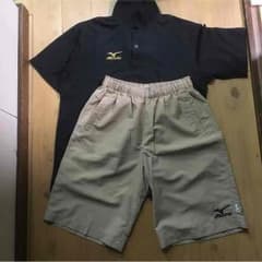 ミズノ、ポロシャツ、上下セットのサムネイル