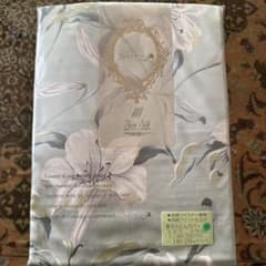 シルク製花柄敷布団カバー 140×210 cmのサムネイル
