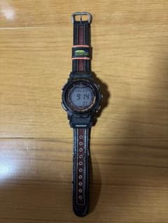 PROTREK PRW-2000CA ブラック/オレンジ - メルカリ