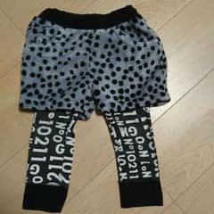 美品♡PartyParty ふわふわパンツ 90sizeのサムネイル