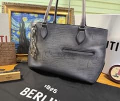 定価50万 麻布店メンテ済み ベルルッティ トゥジュールミニ スクリット
