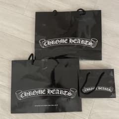 CHROME HEARTS ショップ袋 28枚 4箱 CHROME HEARTS（クロムハーツ） 純正ショッパー ロゴ入り 中 紙袋