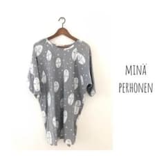 美品 ミナペルホネン  cross bird  チュニック 38のサムネイル