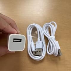 USB電源アダプター Micro USBケーブルセット 本体のサムネイル