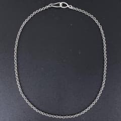 インディアンジュエリー シルバー OLDフック 4mm あずきチェーン 53cm インディアンジュエリー シルバー OLDフック 4mm あずきチェーン 53cm
