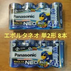 (フーちゃん様専用)エボルタネオ 単2形 8本 使用推奨期限2032年のサムネイル