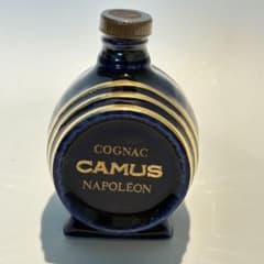 カミュ CAMUS ナポレオン 陶器 ミニチュアボトル 樽型 ブランデー 未開