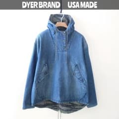 DYER BRAND デニム アノラックパーカー USA MADE アメリカ製 - メルカリ