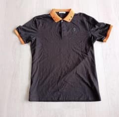 MARK&LONA ゴルフ ポロシャツ XL ブラック オレンジのサムネイル