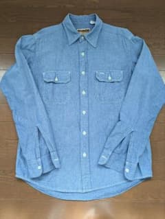 CAMCO 長袖シャツ シャンブレーシャツ Mのサムネイル