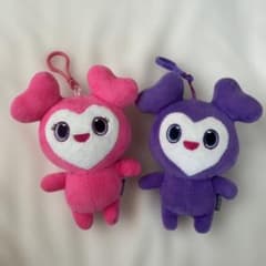 TWICE LOVELY ぬいぐるみ マスコット 2点セットのサムネイル
