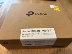 【新品未使用】TP-Link Archer BE450 Wi-Fi 7ルーターのサムネイル
