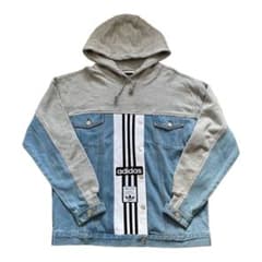 adidas デニム上下 パンツ2枚セットのサムネイル