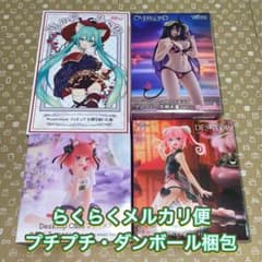 美少女フィギュア4種セット 初音ミク長靴 中野二乃 アルベド ナナ