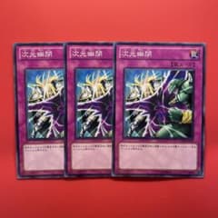 遊戯王 次元幽閉 3枚セット - メルカリ