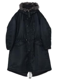 【美品】Yohji Yamamoto（ヨウジヤマモト）オーバサイズモッズコートのサムネイル
