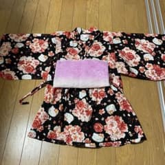 浴衣　セパレート　キティ　帯セットのサムネイル