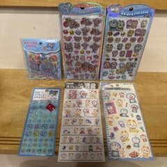ドラえもん エンジェルブルー シール 6点　まとめ売りのサムネイル