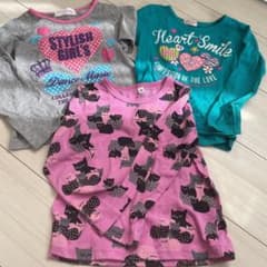女の子　110 長そでトップス　まとめのサムネイル