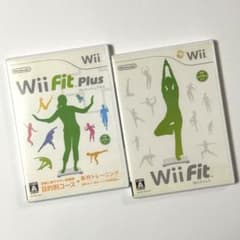 Wii 소프트 Wii Fit Plus, Wii Fit 2개 세트