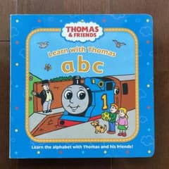Learn with Thomas abc 英語 絵本のサムネイル