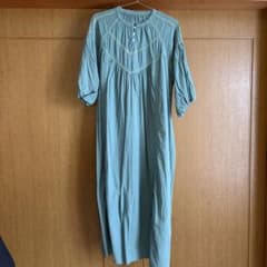 FREAK'S STORE レース切替 ロングシャツワンピース Mのサムネイル