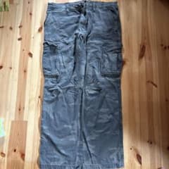 ユニクロ カモフラ カーゴパンツ XL ウエスト95のサムネイル