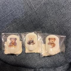 くまのキャラクター 壁掛けフック 3個セットのサムネイル