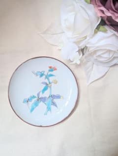 有田焼手描き 草花文様 プレートのサムネイル