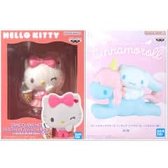【新品未開封】サンリオ ハローキティ シナモロール フィギュア セット