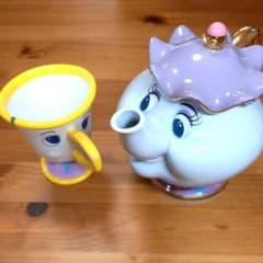 美品】美女と野獣 ポット夫人 チップ ディズニーランド ディズニー