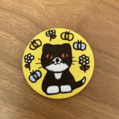 ミッフィー刺繍ブローチコレクション　缶バッチ　ねこ　猫のサムネイル