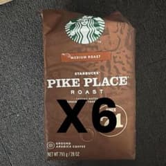 スターバックス パイクプレイスロースト 793g×6袋 コーヒー粉 - メルカリ