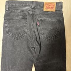 Levi's 505 ブラックデニムパンツ W29 L32のサムネイル