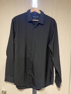 ZARA ACTIVE FABRIC 長袖シャツ ブラック XLのサムネイル
