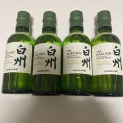 白州 シングルモルトウイスキー 700ml ＆180ml 　２本セット サントリー 白州 シングルモルト ウイスキー 180ml 4本セット - メルカリ