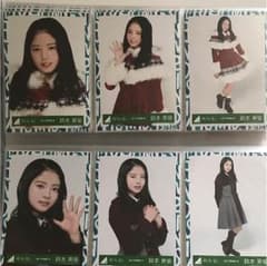鈴本美愉 生写真 二人セゾン クリスマス衣装 6種コンプのサムネイル