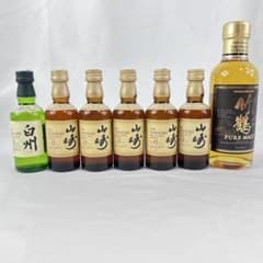サントリー 山崎12年 白州12年 ニッカ 竹鶴 ミニボトルセット - メルカリ