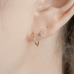 NOUE ピアス ダイヤモンド K18YG 左耳用 m40980554376_1.jpg?1770967111