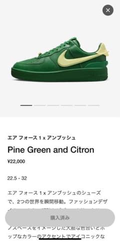 ナイキ　エアフォース1  アンブッシュのサムネイル