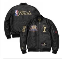 NBA New York Knicks 優勝記念レザー ジャケットのサムネイル