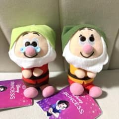 白雪姫 ＆ you マスコット 7人のこびと ナムコ限定　マスコットぬいぐるみ