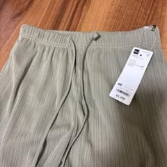 GU WOMEN リブプルオンパンツ 56 OLIVE XSのサムネイル