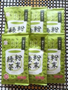 スシロー 抹茶②　粉末　緑茶 茶　18袋入り×6パックのサムネイル