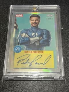 2025 Topps Chrome Marvel ミスターファンタスティックのサムネイル