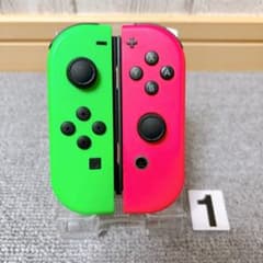 Nintendo Switch ジョイコン ネオングリーン/ネオンピンク - メルカリ
