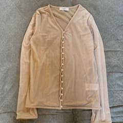 SLOBE IENA リブカーディガン ピンクのサムネイル